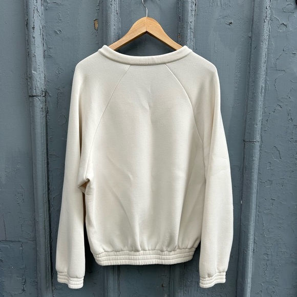 Leze the Label Cream Athena Sweatshirt, Large - Picture 4 of 13
